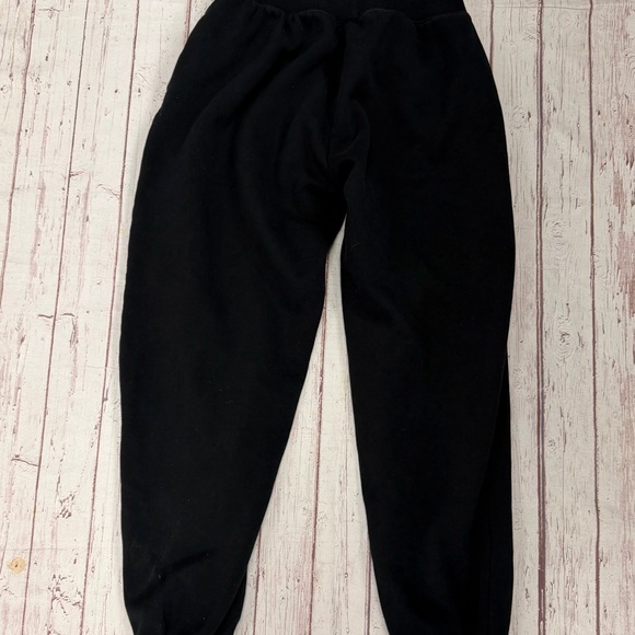 Nike Sweatpants Womens Small Black Club Fleece Mid Rise Tapered Joggers Sweats - Picture 4 of 4